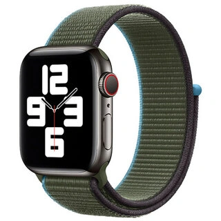 Ремешок Apple 44mm Inverness Green Sport Loop (MYA72)