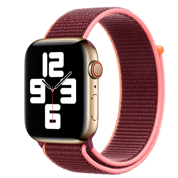 Ремешок Apple 44mm Plum Sport Loop (MYA92) - фото 3