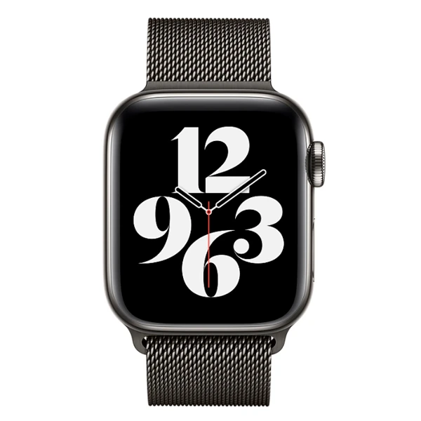 Ремешок Apple 40mm Graphite Milanese Loop (MYAN2) - фото 2