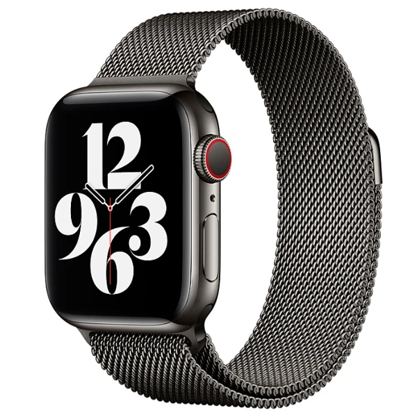 Ремешок Apple 40mm Graphite Milanese Loop (MYAN2) - фото 3