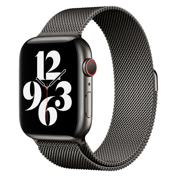 Ремешок Apple 44mm Graphite Milanese Loop (MYAQ2) - фото 3