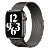 Ремешок Apple 44mm Graphite Milanese Loop (MYAQ2) - фото 3
