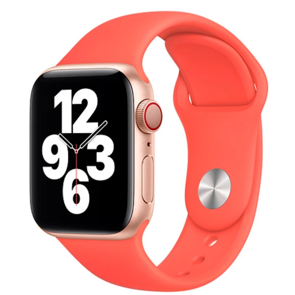 Ремешок Apple 40mm Pink Citrus Sport Band (MYAT2) - фото 3