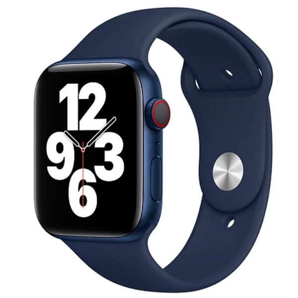 Ремешок Apple 44mm Deep Navy Sport Band (MYAX2) - фото 3