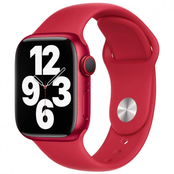 Apple бауы 41mm (PRODUCT)RED Sport Band Regular (MKUD3ZM/A) - фото 3