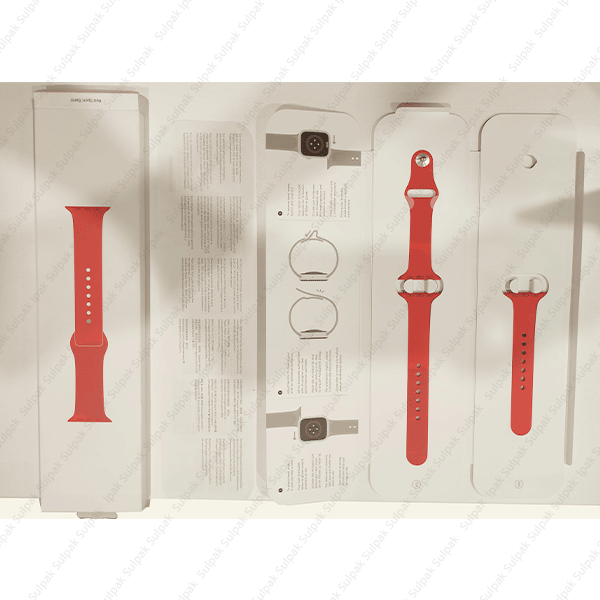 Apple бауы 41mm (PRODUCT)RED Sport Band Regular (MKUD3ZM/A)