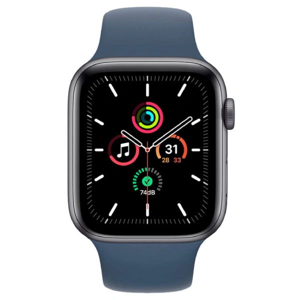 Ремешок Apple 45mm Abyss Blue Sport Band Regular (MKUW3ZM/A) - фото 3