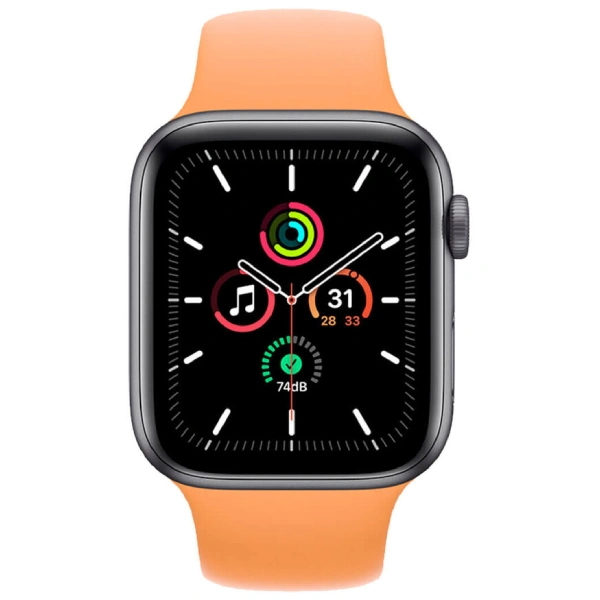 Ремешок Apple 45mm Marigold Sport Band Regular (MKUX3ZM/A) - фото 3