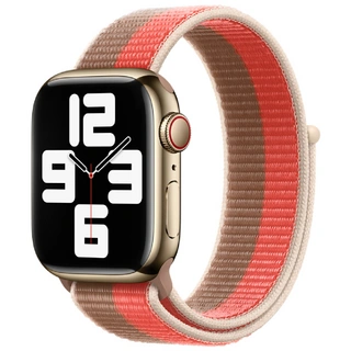 Ремешок Apple 41mm Pink Pomelo/Tan Sport Loop Regular (ML2P3ZM/A)