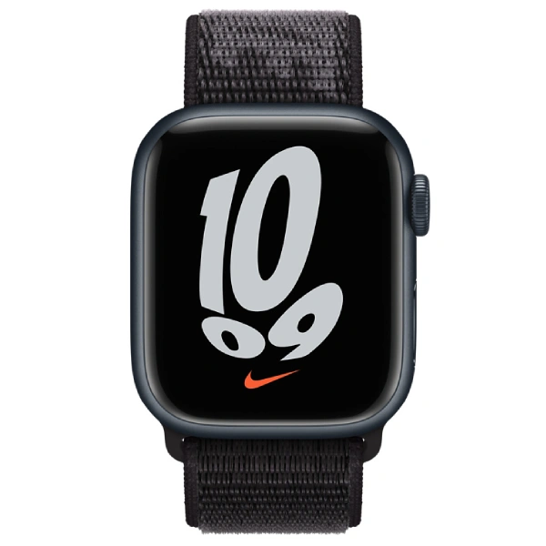 Ремешок Apple 41mm Black Nike Sport Loop Regular (ML2U3ZM/A) - фото 2
