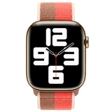 Ремешок Apple 45mm Pink Pomelo/Tan Sport Loop Regular (ML303ZM/A) - фото 2
