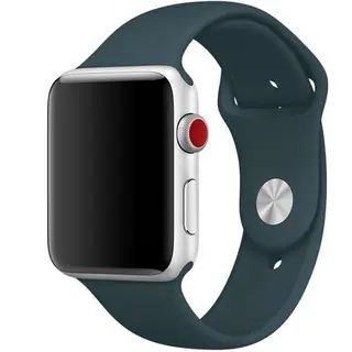 Ремешок Apple 42mm Dark Teal Sport Band S/M & M/L (MQUX2)