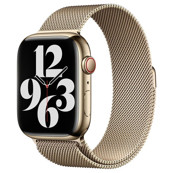 Ремешок Apple 45mm Gold Milanese Loop (ML763ZM/A) - фото 3