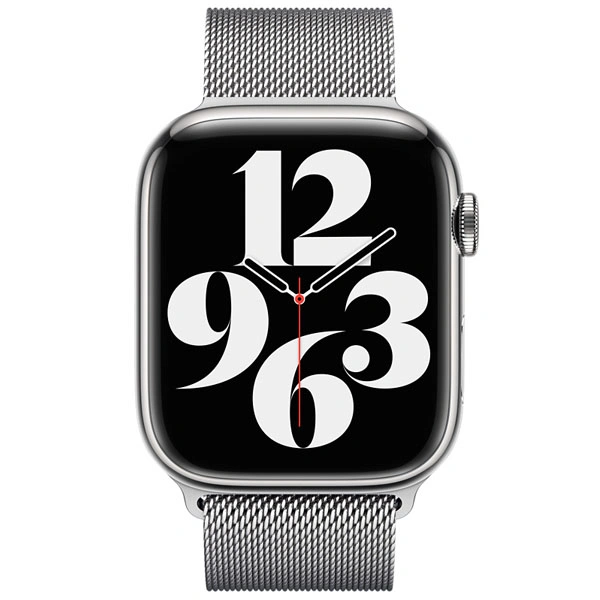 Ремешок Apple 45mm Silver Milanese Loop (ML783ZM/A) - фото 2