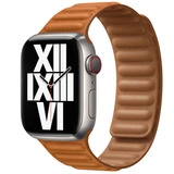 Ремешок Apple 41mm Golden Brown Leather Link S/M (ML7K3ZM/A) - фото 3