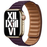 Apple бауы 41mm Dark Cherry Leather Link M/L (ML7N3ZM/A) - фото 3