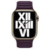 Ремешок Apple 45mm Dark Cherry Leather Link S/M (ML7W3ZM/A) - фото 2