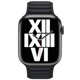 Apple бауы 45mm Midnight Leather Link M/L (ML823ZM/A) - фото 3