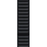 Apple бауы 45mm Midnight Leather Link M/L (ML823ZM/A)