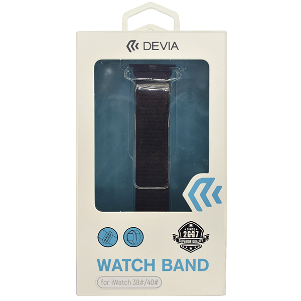 Ремешок Devia для Apple Watch (40mm ) Black