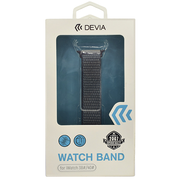 Ремешок Devia для Apple Watch (40mm ) Gray