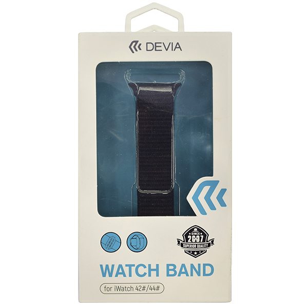 Ремешок Devia для Apple Watch (44mm ) Black