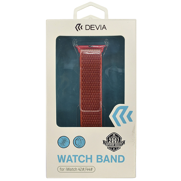 Devia бауы Apple Watch (44mm ) Nectarine-ге арналған