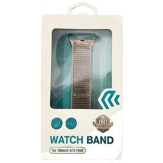 Devia бауы Apple Watch  (44mm ) Sand-қа арналған