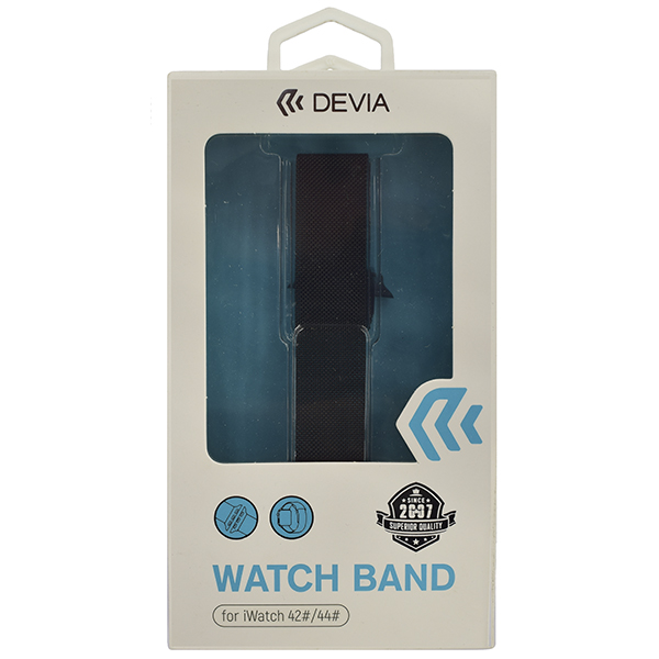 Ремешок Devia для  Apple Watch  (44mm ) SpaceBlack