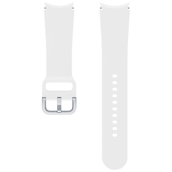 Ремешок для смарт-часов Samsung Galaxy Watch5 Sport Band (20mm S/M) White