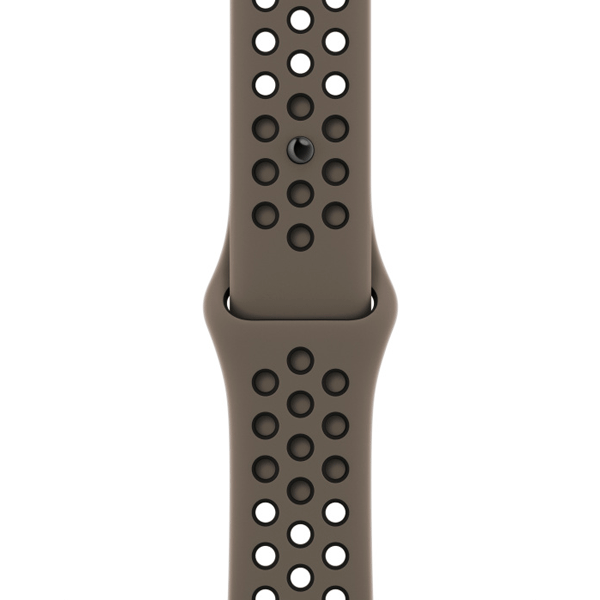 Ремешок Apple 45mm Olive Grey/Black Nike Sport Band (MPH73ZM/A)