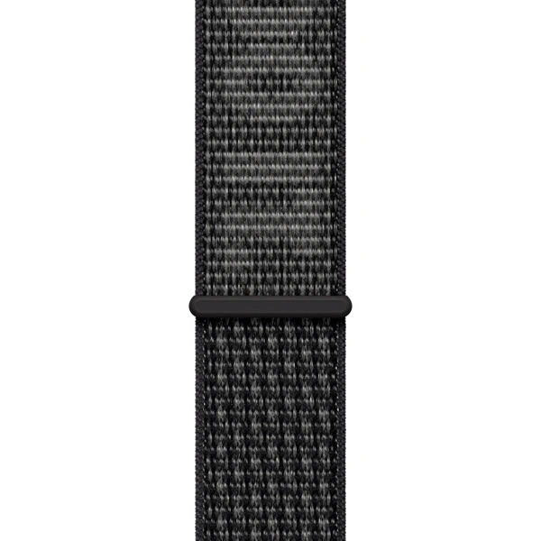 Ремешок Apple 45mm Black/Summit White Nike Sport Loop (MPJ13ZM/A)