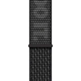 Ремешок Apple 45mm Black/Summit White Nike Sport Loop (MPJ13ZM/A)