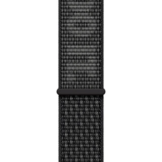 Ремешок Apple 45mm Black/Summit White Nike Sport Loop (MPJ13ZM/A)