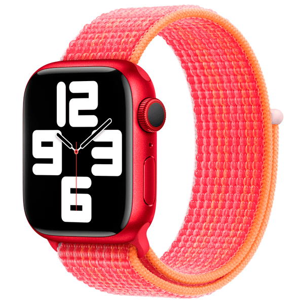Ремешок Apple 45mm (PRODUCT)RED Sport Loop (MPLF3ZM/A) - фото 2