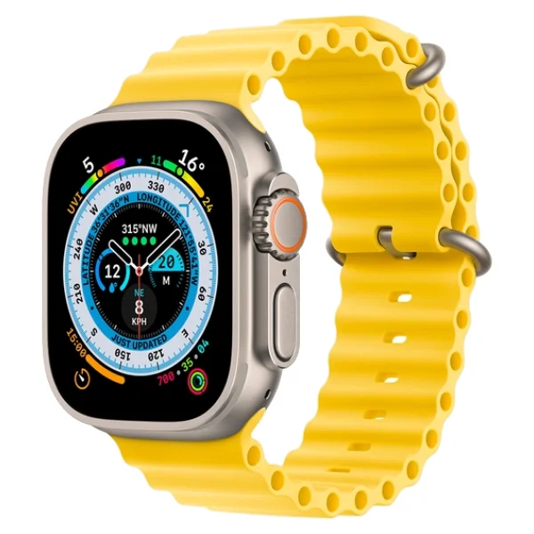 Ремешок Apple 49mm Yellow Ocean Band (MQEC3ZM/A) - фото 3