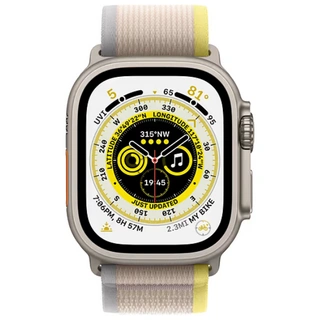 Ремешок Apple 49mm Yellow/Beige Trail Loop M/L (MQEH3ZM/A) - фото 2