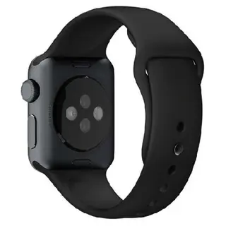 Ремешок Apple Watch Black Sport Band with Space Gray Stainless Steel Pin (MJ4N2)
