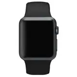 Ремешок Apple Watch Black Sport Band with Space Gray Stainless Steel Pin (MJ4N2) - фото 2