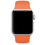 Ремешок Apple 38mm Spicy Orange Sport Band S/M & M/L (MQUT2) - фото 2
