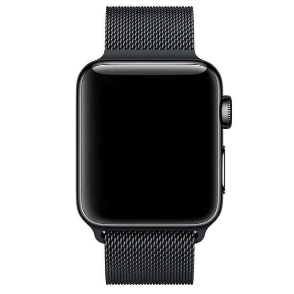 Ремешок Apple 38mm Space Black Milanese Loop (MLJJ2) - фото 2