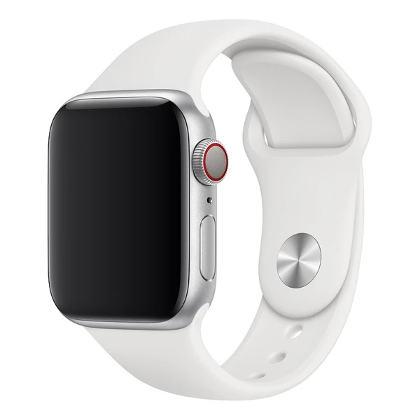 Ремешок Apple 40mm White Sport Band S/M & M/L (MTP52) - фото 2