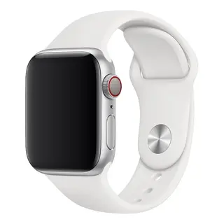 Ремешок Apple 40mm White Sport Band S/M & M/L (MTP52)