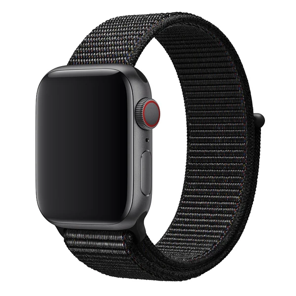 Ремешок Apple 40mm Black Sport Loop (MTLT2) - фото 2