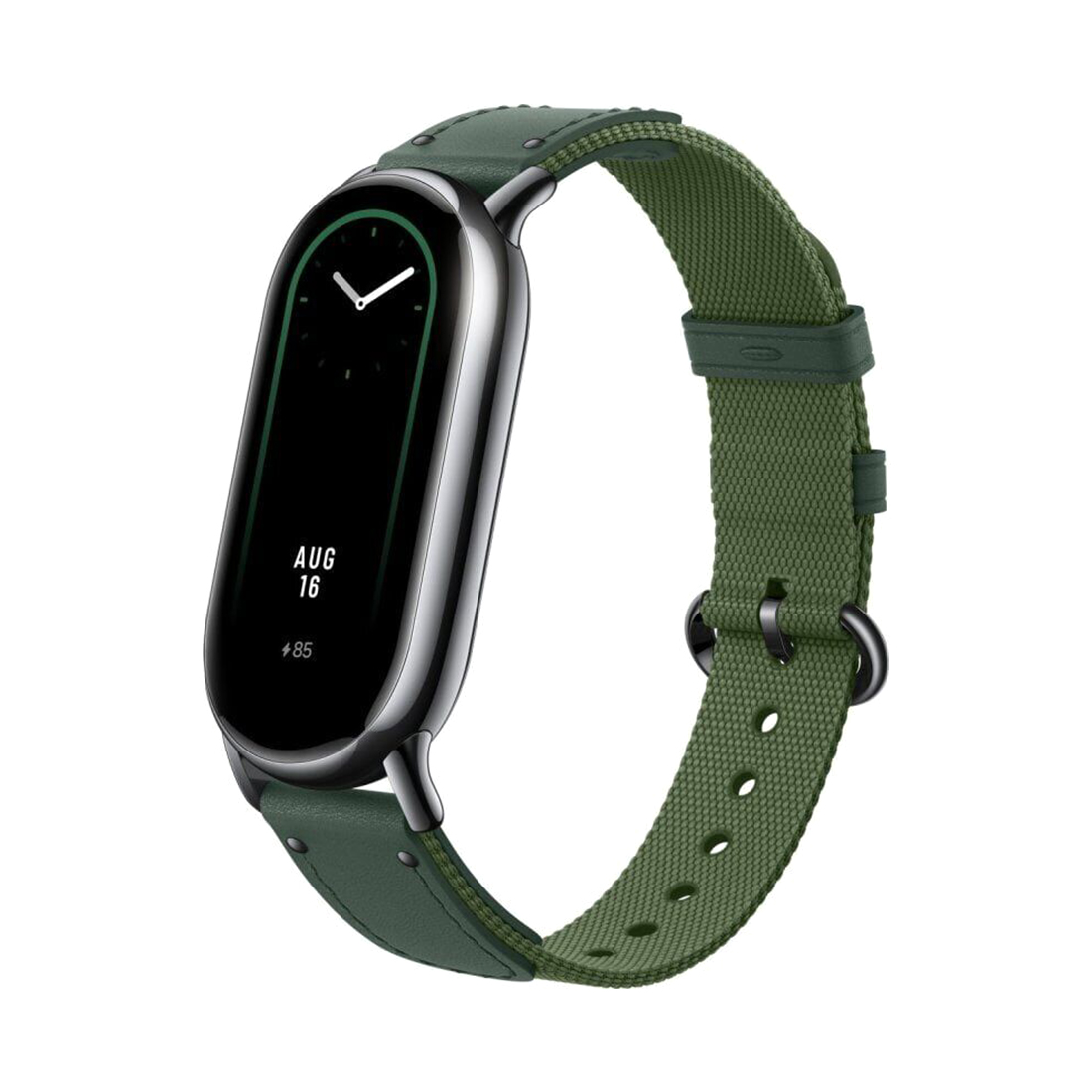 Сменный плетёный браслет для Xiaomi Smart Band 8 Green 