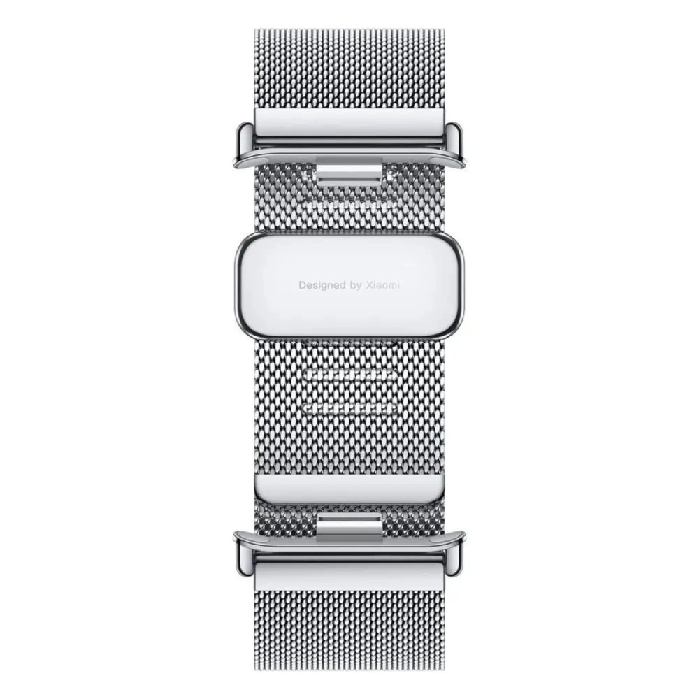 Сменный браслет Xiaomi Milanese Quick Release Strap Silver  - фото 5