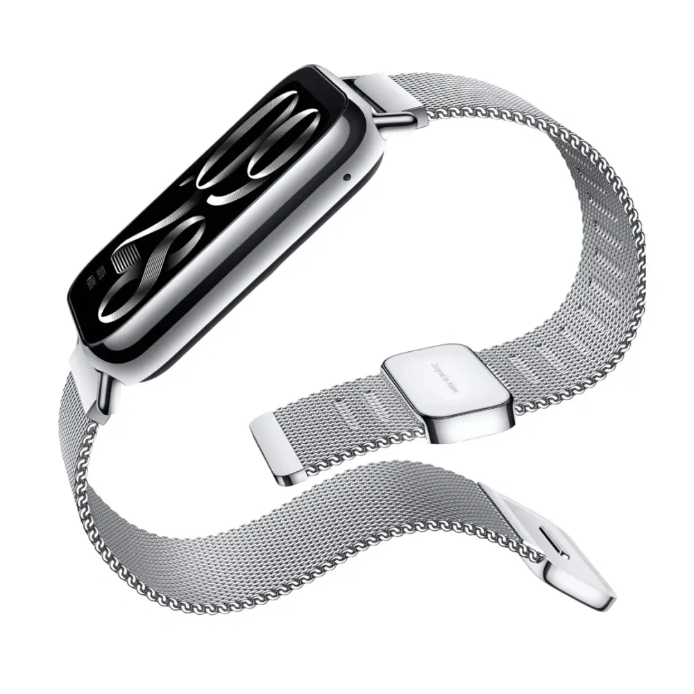 Сменный браслет Xiaomi Milanese Quick Release Strap Silver  - фото 4