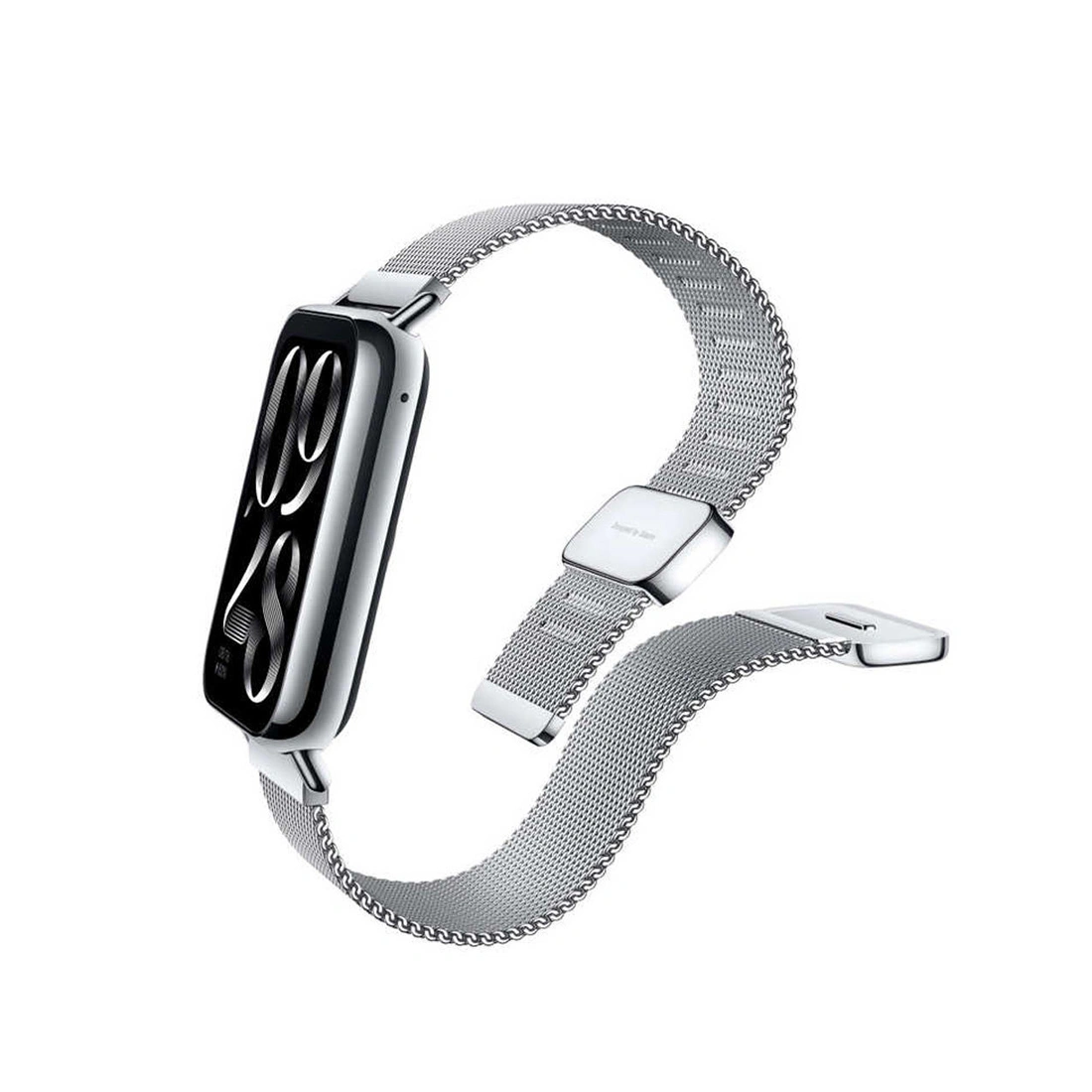 Сменный браслет Xiaomi Milanese Quick Release Strap Silver  - фото 4