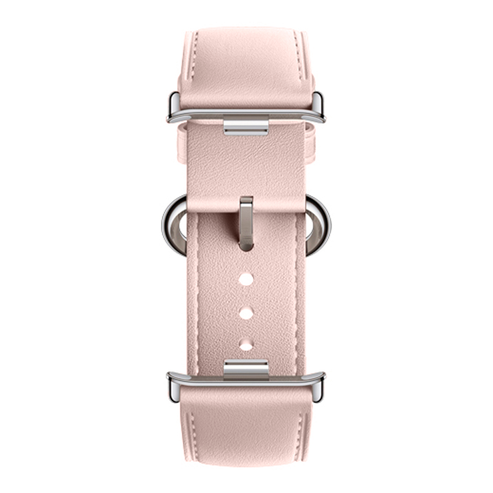 Кожаный сменный браслет Xiaomi Leather Quick Release Strap Sakura Pink - фото 2