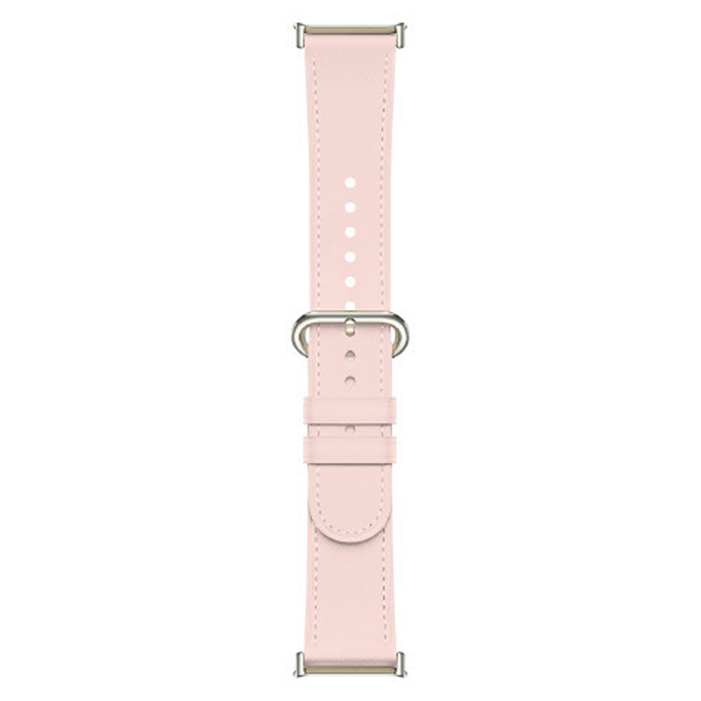 Кожаный сменный браслет Xiaomi Leather Quick Release Strap Sakura Pink